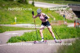 28.06.2024, Lavaze, Italy (ITA): Ida Lien (NOR) - Biathlon summer training, Lavaze (ITA). www.nordicfocus.com. © Barbieri/NordicFocus. Every downloaded picture is fee-liable.