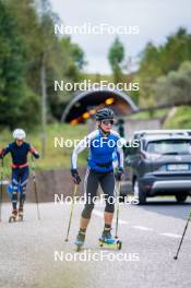 30.09.2024, Lavaze, Italy (ITA): Sara Scattolo (ITA) - Biathlon summer training, Lavaze (ITA). www.nordicfocus.com. © Barbieri/NordicFocus. Every downloaded picture is fee-liable.