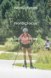 17.08.2024, Font-Romeu, France (FRA): Voldiya Galmace-Paulin (FRA) - Biathlon summer training, Font-Romeu (FRA). www.nordicfocus.com. © Authamayou/NordicFocus. Every downloaded picture is fee-liable.