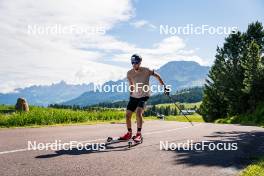 27.06.2024, Lavaze, Italy (ITA): Sturla Holm Laegreid (NOR) - Biathlon summer training, Lavaze (ITA). www.nordicfocus.com. © Barbieri/NordicFocus. Every downloaded picture is fee-liable.