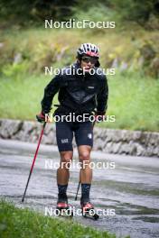 26.08.2024, Martell, Italy (ITA): Tommaso Giacomel (ITA) - Biathlon summer training, Martell (ITA). www.nordicfocus.com. © Vanzetta/NordicFocus. Every downloaded picture is fee-liable.