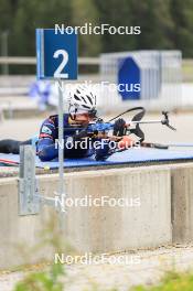 16.09.2024, Lenzerheide, Switzerland (SUI): Emilien Jacquelin (FRA) - Biathlon summer training, Lenzerheide (SUI). www.nordicfocus.com. © Manzoni/NordicFocus. Every downloaded picture is fee-liable.