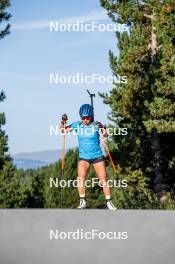 02.09.2024, Font-Romeu, France (FRA): Anna Magnusson (SWE) - Biathlon summer training, Font-Romeu (FRA). www.nordicfocus.com. © Authamayou/NordicFocus. Every downloaded picture is fee-liable.