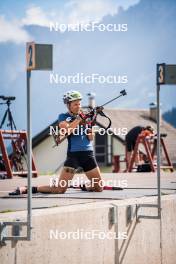 06.08.2024, Lavaze, Italy (ITA): Tamara Steiner (AUT) - Biathlon summer training, Lavaze (ITA). www.nordicfocus.com. © Barbieri/NordicFocus. Every downloaded picture is fee-liable.