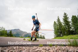 15.06.2024, Lavaze, Italy (ITA): Martin Ponsiluoma (SWE) - Biathlon summer training, Lavaze (ITA). www.nordicfocus.com. © Barbieri/NordicFocus. Every downloaded picture is fee-liable.