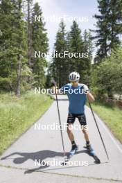 18.06.2024, Correncon-en-Vercors, France (FRA): Eric Perrot (FRA) - Biathlon summer training, Correncon-en-Vercors (FRA). www.nordicfocus.com. © Joly/NordicFocus. Every downloaded picture is fee-liable.