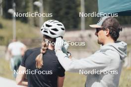 19.05.2024, Forni Avoltri, Italy (ITA): Michela Carrara (ITA) - Biathlon summer training, Forni Avoltri (ITA). www.nordicfocus.com. © Del Fabbro/NordicFocus. Every downloaded picture is fee-liable.