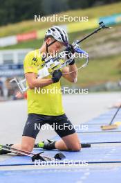 04.09.2024, Lenzerheide, Switzerland (SUI): Tarjei Boe (NOR) - Biathlon summer training, Lenzerheide (SUI). www.nordicfocus.com. © Manzoni/NordicFocus. Every downloaded picture is fee-liable.