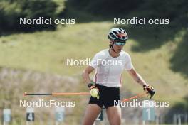 19.05.2024, Forni Avoltri, Italy (ITA): Lisa Vittozzi (ITA) - Biathlon summer training, Forni Avoltri (ITA). www.nordicfocus.com. © Del Fabbro/NordicFocus. Every downloaded picture is fee-liable.