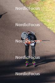 21.10.2024, Lavaze, Italy (ITA): Maren Hjelmeset Kirkeeide (NOR) - Biathlon summer training, Lavaze (ITA). www.nordicfocus.com. © Vanzetta/NordicFocus. Every downloaded picture is fee-liable.