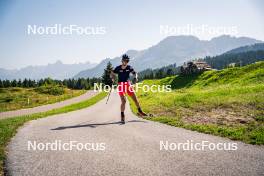 31.07.2024, Lavaze, Italy (ITA): Kristina Oberthaler (AUT) - Biathlon summer training, Lavaze (ITA). www.nordicfocus.com. © Barbieri/NordicFocus. Every downloaded picture is fee-liable.