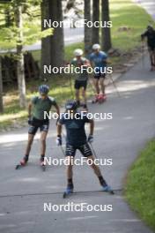 18.06.2024, Correncon-en-Vercors, France (FRA): Antonin Guigonnat (FRA) - Biathlon summer training, Correncon-en-Vercors (FRA). www.nordicfocus.com. © Joly/NordicFocus. Every downloaded picture is fee-liable.