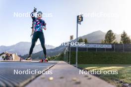 22.10.2024, Lavaze, Italy (ITA): Karoline Offigstad Knotten (NOR) - Biathlon summer training, Lavaze (ITA). www.nordicfocus.com. © Vanzetta/NordicFocus. Every downloaded picture is fee-liable.