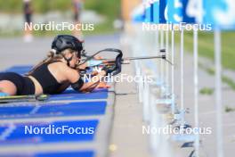 18.07.2024, Lenzerheide, Switzerland (SUI): Grace Castonguay (USA) - Biathlon summer training, Lenzerheide (SUI). www.nordicfocus.com. © Manzoni/NordicFocus. Every downloaded picture is fee-liable.