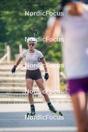 17.07.2024, Martell, Italy (ITA): Hanna Auchentaller (ITA) - Biathlon summer training, Martell (ITA). www.nordicfocus.com. © Barbieri/NordicFocus. Every downloaded picture is fee-liable.