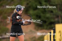 13.10.2024, Ramsau am Dachstein, Austria (AUT): Lisa Theresa Hauser (AUT) - Biathlon summer training, Ramsau am Dachstein (AUT). www.nordicfocus.com. © Manzoni/NordicFocus. Every downloaded picture is fee-liable.