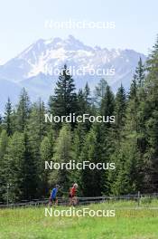 15.07.2024, Lenzerheide, Switzerland (SUI): Lucie Charvatova (CZE) - Biathlon summer training, Lenzerheide (SUI). www.nordicfocus.com. © Manzoni/NordicFocus. Every downloaded picture is fee-liable.