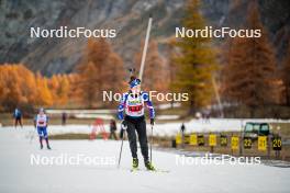 09.11.2024, Bessans, France (FRA): Lou Jeanmonnot (FRA) - Biathlon summer training, Bessans (FRA). www.nordicfocus.com. © Authamayou/NordicFocus. Every downloaded picture is fee-liable.