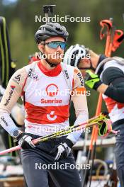 15.09.2024, Lenzerheide, Switzerland (SUI): Gion Stalder (SUI) - Sommer Nordic Event 2024, Sommer Biathlon Cup, Lenzerheide (SUI). www.nordicfocus.com. © Manzoni/NordicFocus. Every downloaded picture is fee-liable.