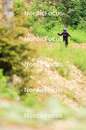 03.07.2024, Premanon, France (FRA): Oscar Lombardot (FRA) - Biathlon summer training, Premanon (FRA). www.nordicfocus.com. © Manzoni/NordicFocus. Every downloaded picture is fee-liable.