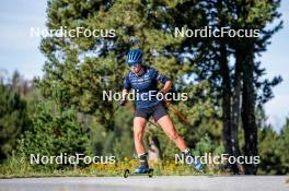 05.09.2024, Font-Romeu, France (FRA): Sara Andersson (SWE) - Biathlon summer training, Font-Romeu (FRA). www.nordicfocus.com. © Authamayou/NordicFocus. Every downloaded picture is fee-liable.