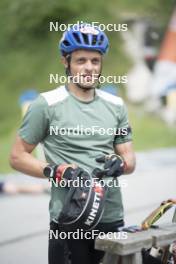 18.06.2024, Correncon-en-Vercors, France (FRA): Oscar Lombardot (FRA) - Biathlon summer training, Correncon-en-Vercors (FRA). www.nordicfocus.com. © Joly/NordicFocus. Every downloaded picture is fee-liable.