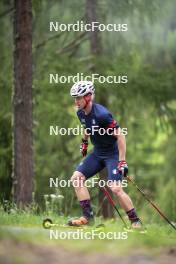 26.08.2024, Martell, Italy (ITA): Didier Bionaz (ITA) - Biathlon summer training, Martell (ITA). www.nordicfocus.com. © Vanzetta/NordicFocus. Every downloaded picture is fee-liable.