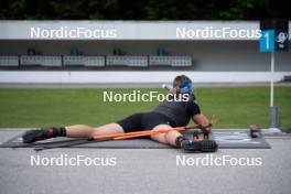 15.05.2024, Ruhpolding, Germany (GER): Franziska Preuss (GER) - Biathlon summer training, Ruhpolding (SUI). www.nordicfocus.com. © Reiter/NordicFocus. Every downloaded picture is fee-liable.