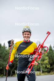 20.09.2024, Font-Romeu, France (FRA): Florent Claude (BEL) - Biathlon summer training, Font-Romeu (FRA). www.nordicfocus.com. © Authamayou/NordicFocus. Every downloaded picture is fee-liable.