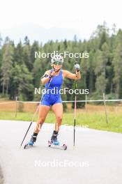 05.09.2024, Lenzerheide, Switzerland (SUI): Ingrid Landmark Tandrevold (NOR) - Biathlon summer training, Lenzerheide (SUI). www.nordicfocus.com. © Manzoni/NordicFocus. Every downloaded picture is fee-liable.