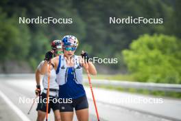 20.06.2024, Lavaze, Italy (ITA): Dorothea Wierer (ITA) - Biathlon summer training, Lavaze (ITA). www.nordicfocus.com. © Vanzetta/NordicFocus. Every downloaded picture is fee-liable.