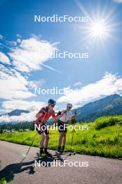 27.06.2024, Lavaze, Italy (ITA): Johannes Dale-Skjevdal (NOR) - Biathlon summer training, Lavaze (ITA). www.nordicfocus.com. © Barbieri/NordicFocus. Every downloaded picture is fee-liable.