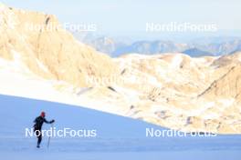 14.10.2024, Ramsau am Dachstein, Austria (AUT): Silvano Demarmels (SUI) - Biathlon summer training, Dachsteinglacier, Ramsau am Dachstein (AUT). www.nordicfocus.com. © Manzoni/NordicFocus. Every downloaded picture is fee-liable.