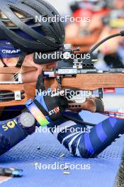 15.09.2024, Lenzerheide, Switzerland (SUI): Sophie Chauveau (FRA) - Sommer Nordic Event 2024, Sommer Biathlon Cup, Lenzerheide (SUI). www.nordicfocus.com. © Manzoni/NordicFocus. Every downloaded picture is fee-liable.