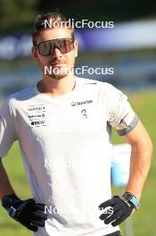 06.08.2024, Lenzerheide, Switzerland (SUI): Joscha Burkhalter (SUI) - Biathlon summer training, Lenzerheide (SUI). www.nordicfocus.com. © Manzoni/NordicFocus. Every downloaded picture is fee-liable.