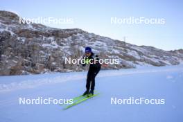 14.10.2024, Ramsau am Dachstein, Austria (AUT): Jeremy Finello (SUI) - Biathlon summer training, Dachsteinglacier, Ramsau am Dachstein (AUT). www.nordicfocus.com. © Manzoni/NordicFocus. Every downloaded picture is fee-liable.