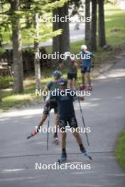 18.06.2024, Correncon-en-Vercors, France (FRA): Antonin Guigonnat (FRA) - Biathlon summer training, Correncon-en-Vercors (FRA). www.nordicfocus.com. © Joly/NordicFocus. Every downloaded picture is fee-liable.