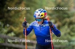 26.08.2024, Martell, Italy (ITA): Dorothea Wierer of Italy - Biathlon summer training, Martell (ITA). www.nordicfocus.com. © Vanzetta/NordicFocus. Every downloaded picture is fee-liable.