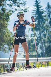 06.08.2024, Lavaze, Italy (ITA): Tamara Steiner (AUT) - Biathlon summer training, Lavaze (ITA). www.nordicfocus.com. © Barbieri/NordicFocus. Every downloaded picture is fee-liable.