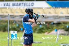 26.08.2024, Martell, Italy (ITA): Patrick Braunhofer (ITA) - Biathlon summer training, Martell (ITA). www.nordicfocus.com. © Vanzetta/NordicFocus. Every downloaded picture is fee-liable.