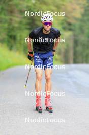 02.07.2024, Premanon, France (FRA): Emilien Jacquelin (FRA) - Biathlon summer training, Premanon (FRA). www.nordicfocus.com. © Manzoni/NordicFocus. Every downloaded picture is fee-liable.