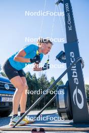 05.09.2024, Font-Romeu, France (FRA): Hanna Oeberg (SWE) - Biathlon summer training, Font-Romeu (FRA). www.nordicfocus.com. © Authamayou/NordicFocus. Every downloaded picture is fee-liable.