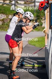 17.07.2024, Martell, Italy (ITA): Michela Carrara (ITA) - Biathlon summer training, Martell (ITA). www.nordicfocus.com. © Barbieri/NordicFocus. Every downloaded picture is fee-liable.