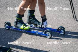 31.07.2024, Lavaze, Italy (ITA): Anna Gandler (AUT) - Biathlon summer training, Lavaze (ITA). www.nordicfocus.com. © Barbieri/NordicFocus. Every downloaded picture is fee-liable.