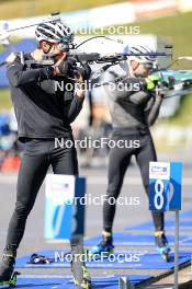 10.09.2024, Lenzerheide, Switzerland (SUI): Niklas Hartweg (SUI) - Biathlon summer training, Lenzerheide (SUI). www.nordicfocus.com. © Manzoni/NordicFocus. Every downloaded picture is fee-liable.