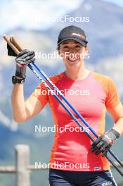 15.07.2024, Lenzerheide, Switzerland (SUI): Deedra Irwin (USA) - Biathlon summer training, Lenzerheide (SUI). www.nordicfocus.com. © Manzoni/NordicFocus. Every downloaded picture is fee-liable.