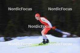 07.11.2024, Davos, Switzerland (SUI): Joscha Burkhalter (SUI) - Biathlon training, snowfarming track, Davos (SUI). www.nordicfocus.com. © Manzoni/NordicFocus. Every downloaded picture is fee-liable.