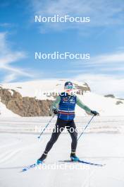 18.06.2024, Tignes, France (FRA): Sophie Chauveau (FRA) - Biathlon summer training, Tignes (FRA). www.nordicfocus.com. © Authamayou/NordicFocus. Every downloaded picture is fee-liable.