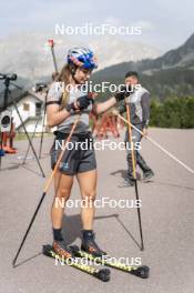 19.06.2024, Lavaze, Italy (ITA): Dorothea Wierer (ITA) - Biathlon summer training, Lavaze (ITA). www.nordicfocus.com. © Vanzetta/NordicFocus. Every downloaded picture is fee-liable.