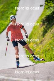 27.06.2024, Lavaze, Italy (ITA): Juni Arnekleiv (NOR) - Biathlon summer training, Lavaze (ITA). www.nordicfocus.com. © Barbieri/NordicFocus. Every downloaded picture is fee-liable.